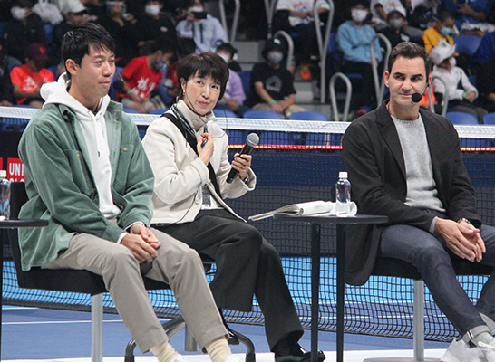 錦織圭、ロジャー・フェデラー