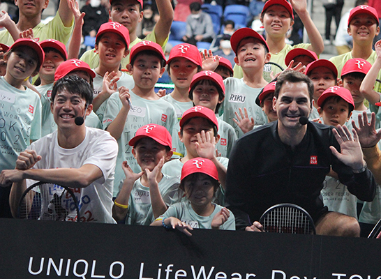 錦織圭、ロジャー・フェデラー