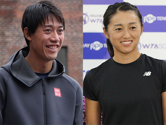 錦織圭、土居美咲