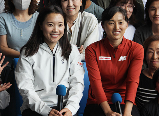 奈良くるみ、土居美咲