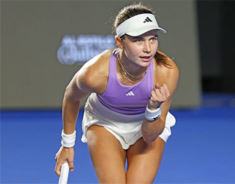 17歳 WTA500で決勝へ