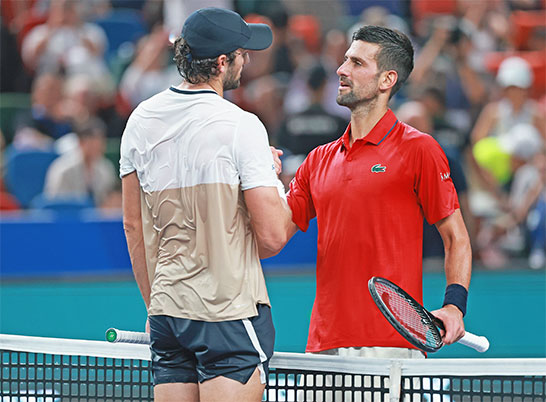 バチェロット、ジョコビッチ