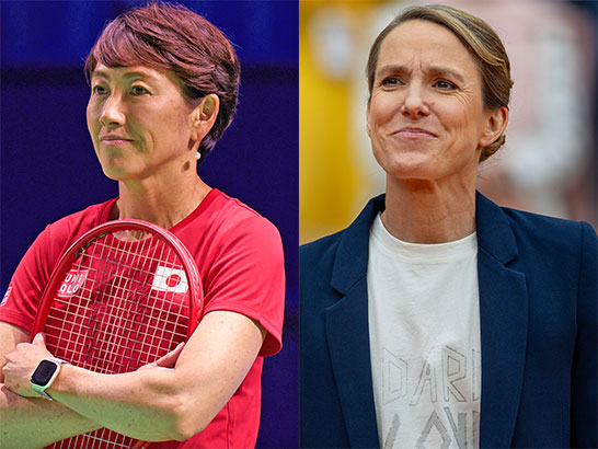 杉山愛、エナン