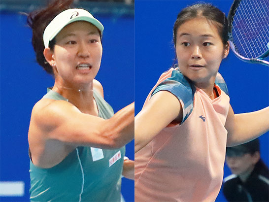 内島萌夏、園部八奏