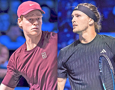 4強出揃う 準決勝でシナーvsズベレフ