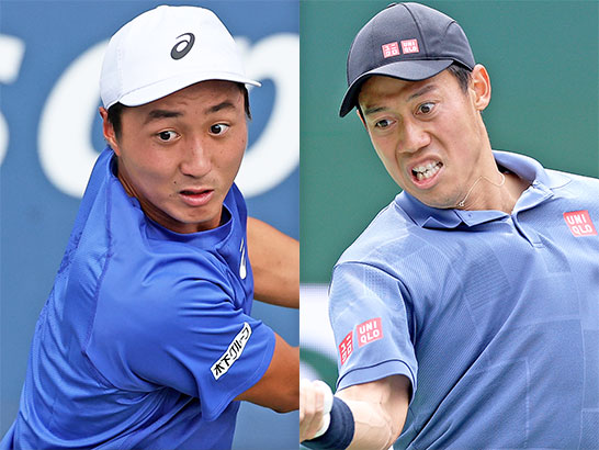 望月慎太郎、錦織圭