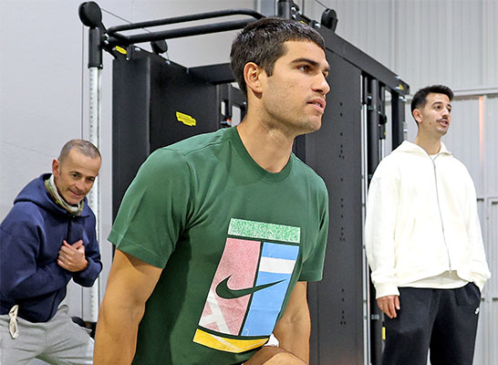 アルカラス 恩師と決別後、母国で調整 (C)