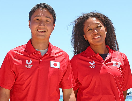 望月慎太郎、大坂なおみ