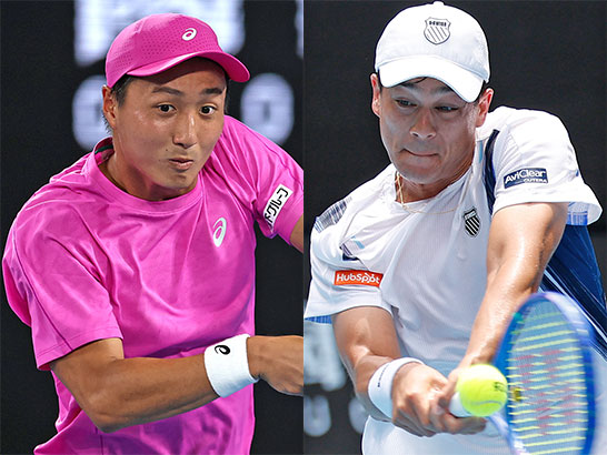 （左から）望月慎太郎とマッケンジー・マクドナルド